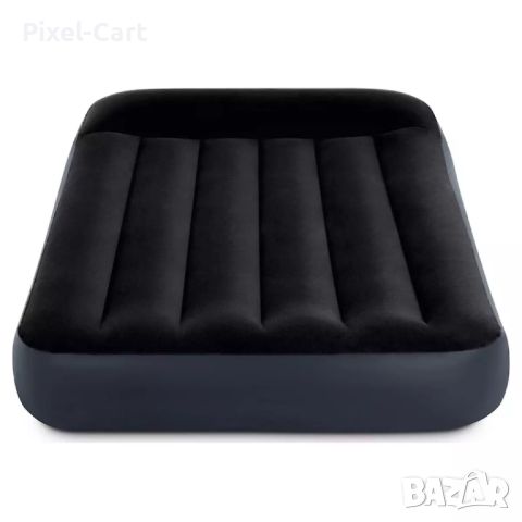 Надуваем дюшек с вградена възглавница Intex Pillow Rest Classic - 137x191x25 см., снимка 3 - Други стоки за дома - 46469372