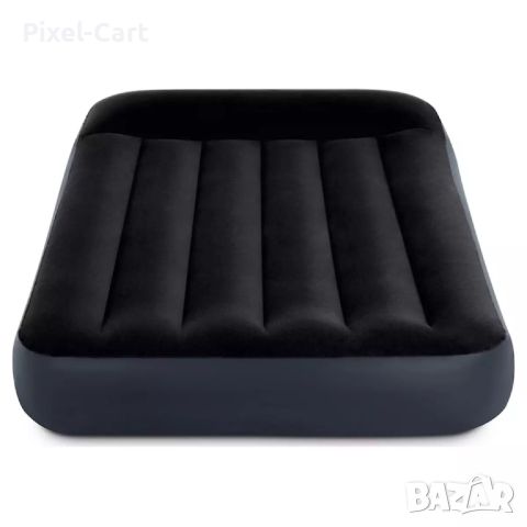 0093 Надуваем дюшек с вградена възглавница Intex Pillow Rest Classic - 137x191x25 см., снимка 3 - Други стоки за дома - 46469372