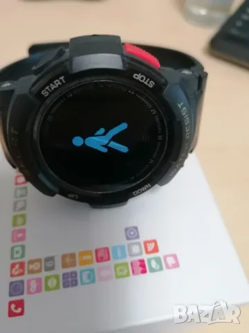 Смарт часовник Smartwatch F6, снимка 9 - Смарт гривни - 48235575