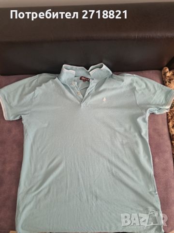 MGS CLASSIC- тениска с яка къс ръкав, снимка 1 - Тениски - 45343803