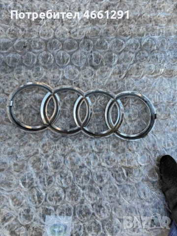 Предна емблема централната решетка на Ауди Audi A7 само за 50лв. 4G8853037H, снимка 6 - Части - 52556451