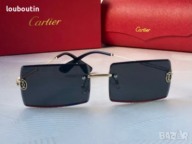 Cartier 2024 мъжки слънчеви очила дамски унисекс 3 цвята, снимка 7 - Слънчеви и диоптрични очила - 48008552