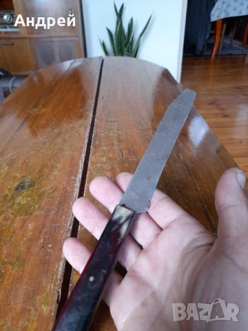 Стар кухненски нож #24, снимка 6 - Други ценни предмети - 46306760
