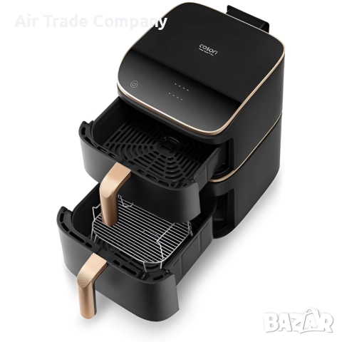 Фритюрник с горещ въздух Cosori Turbo Tower Pro CAF-DC123S, снимка 8 - Фритюрници - 51680170