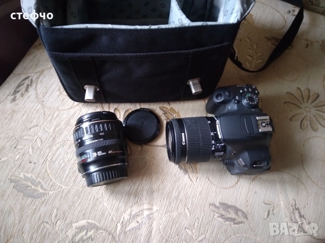 Предлагам фото камера Canon D700 , снимка 4 - Фотоапарати - 52752380