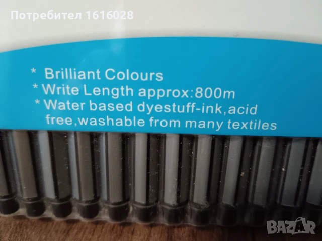 Комплект от 30 бр.цветни тънкописци., снимка 5 - Ученически пособия, канцеларски материали - 51264743