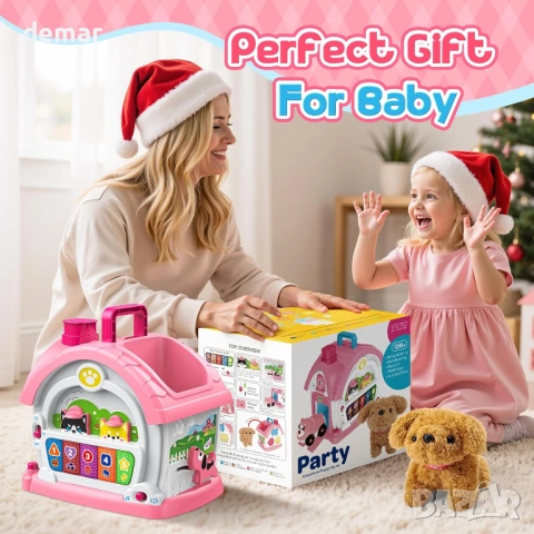 6 в 1 многофункционална Монтесори играчка за момичета от 1 до 2 години, снимка 7 - Образователни игри - 52431820