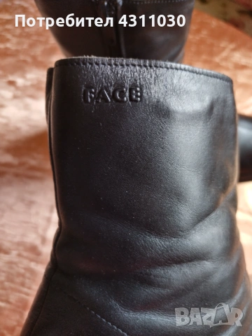 Дамски ботуши естествена кожа FACE 40 номер, снимка 5 - Дамски боти - 53427683