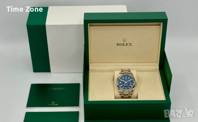 Rolex Sky-Dweller 42mm Steel Blue Dial Automatic Различни Варианти, снимка 2 - Мъжки - 54060827