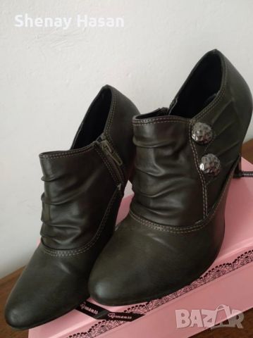 Дамски боти на ток , снимка 2 - Дамски обувки на ток - 45513120