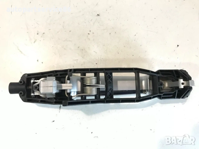 Външна дръжка за задна дясна врата сребриста за Mercedes E Class W210 (2001), снимка 2 - Части - 53889960