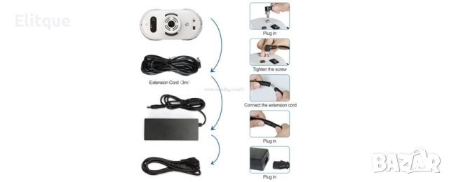 Робот за почистване на прозорци с дистанционно управление, снимка 4 - Други - 52841000