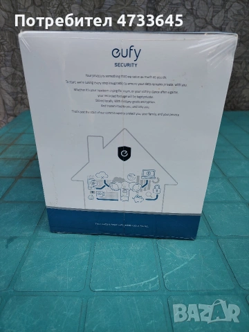 Камера за наблюдение eufy FloodLight S330, снимка 2 - HD камери - 53422492