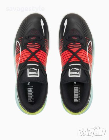 Мъжки кецове PUMA Fusion Nitro Sneakers Black/Multi, снимка 5 - Кецове - 46035430