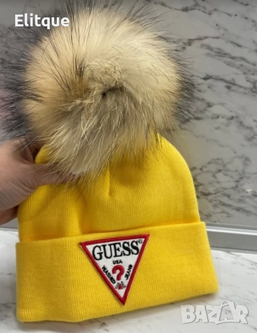 зимни шапки guess, снимка 8 - Шапки - 52787134