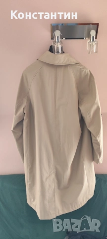 Мъжко trench coat палто H&M Essentials М размер, снимка 8 - Якета - 53848289