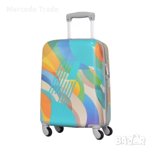 Куфар ръчен багаж Mercado Trade, 2410, Различни цветове, снимка 2 - Куфари - 50642067