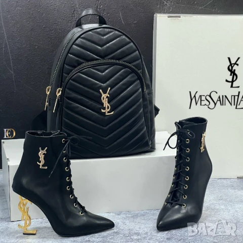 дамски боти ysl saint laurent, снимка 3 - Дамски боти - 50776511