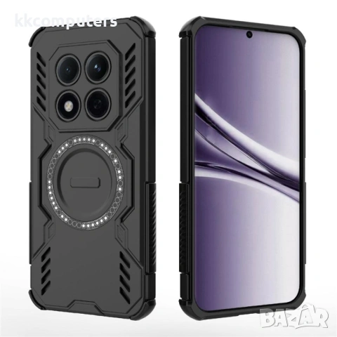 Butterfly Armor Магнитен Калъф за Xiaomi Redmi Note 15 Pro 5G - PC+TPU, Вентилация, 5 цвята, снимка 6 - Резервни части за телефони - 53779897