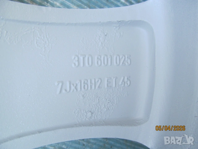 Алуминиеви джанти - 5 x 112 - 16 цола за SKODA ,Volkswagen,Seat,Audi,Cupra,Ford , снимка 9 - Гуми и джанти - 54168398