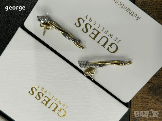 Дамски обеци Guess - нови, снимка 5 - Обеци - 53592244