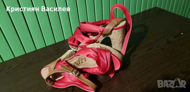 Обувки с ток на Sergio Todzi 38/39 номер с ток 12см, снимка 2 - Дамски обувки на ток - 45919636