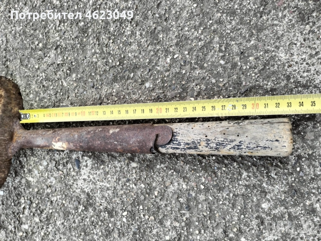 Стара лопатка, снимка 5 - Антикварни и старинни предмети - 54227542