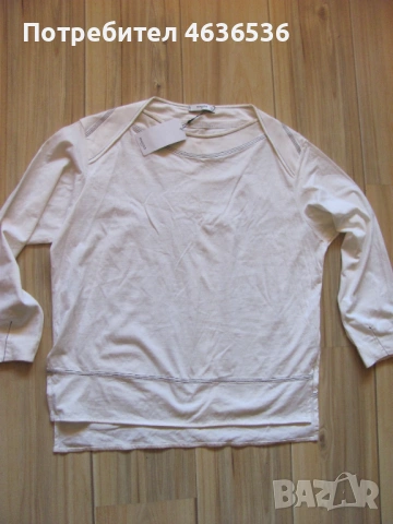 Нова с етикет дамска бяла блуза MANGO ,размер М, снимка 2 - Блузи с дълъг ръкав и пуловери - 53437923