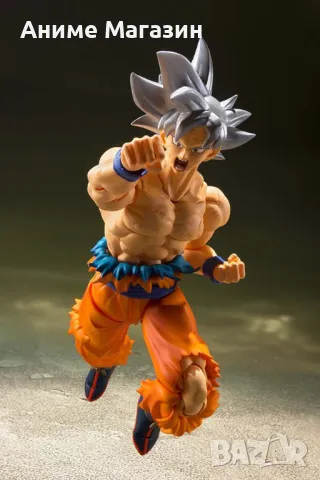 Аниме колекционерска Фигурка S.H.Figuarts Super Sоn Goku Ultra Instinct, снимка 3 - Колекции - 48599551