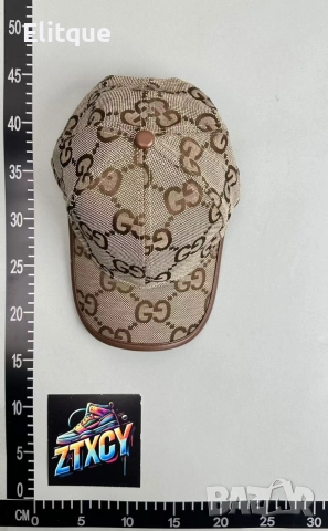 шапка с козирка Gucci , снимка 4 - Шапки - 52716510