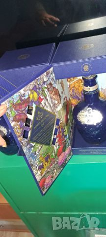 Chivas Royal Salute 21  Royal Salute 21 кутия с шише, снимка 3 - Колекции - 46290462