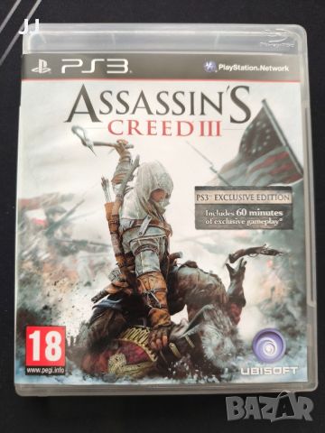 Assassin's Creed III Exclusive Edition игра за Playstation 3 PS3