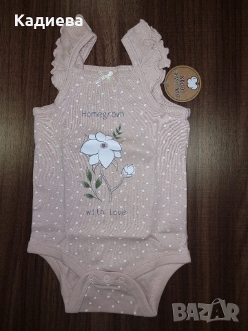 бебешко боди, 68 см, 3-6 месеца, снимка 3 - Бодита за бебе - 53847344