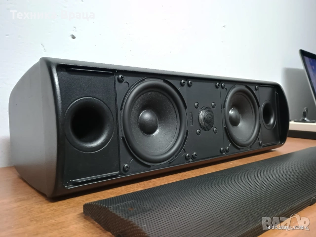 Център (централна тонколона) CANTON AV 700. Перфектна работа с високо качество. Изпращам видео. , снимка 3 - Тонколони - 54198782