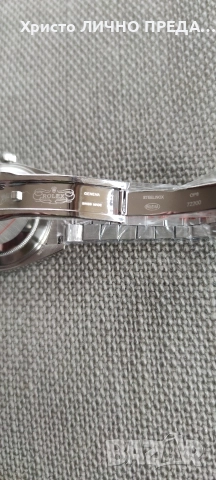 Rolex Oyster Perpetual Day-Date 40 Platinum Factory Baguette Diamonds ice blue 💙 dial 228206 UNISEX, снимка 18 - Мъжки - 52900323