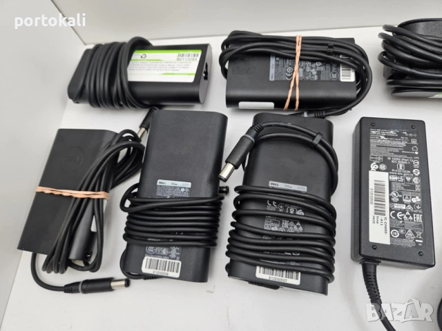 +Гаранция! Зарядно захранване за лаптоп Dell 65W 90W 7.4 x 5.0, снимка 5 - Части за лаптопи - 53390111