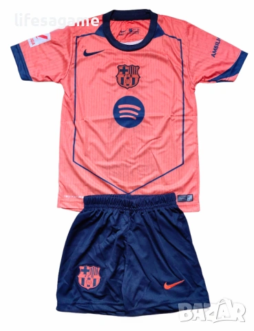 Детски футболен екип Барселона Рафиня комплект Barcelona тениска Raphinha Barca, снимка 2 - Детски комплекти - 48716502