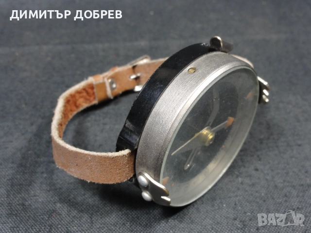 СТАР РЕТРО СОЦ СССР БАКЕЛИТОВ РЪЧЕН КОМПАС, снимка 9 - Антикварни и старинни предмети - 52011919