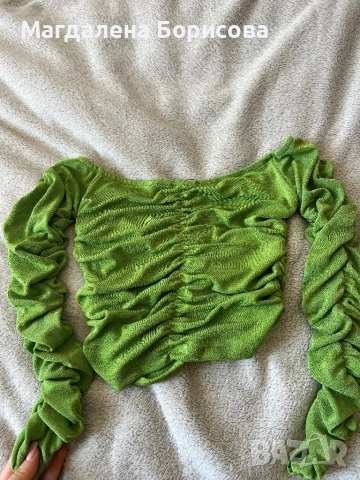 Дамска блуза,зелена,New Yorker, снимка 4 - Блузи с дълъг ръкав и пуловери - 53657004