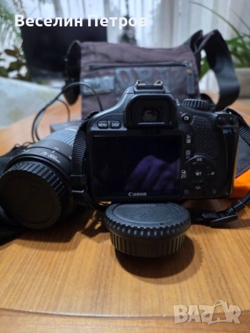Фотоапарат Canon EOS 550D с 2 обектива., снимка 5 - Фотоапарати - 54235772