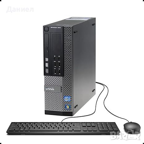 Компютър Dell OptiPlex 7010 Intel i3 3220 3.3GHz 8GB *SSD* 128GB + Bluetooth + Wi-Fi Win10, снимка 1 - Работни компютри - 45490877