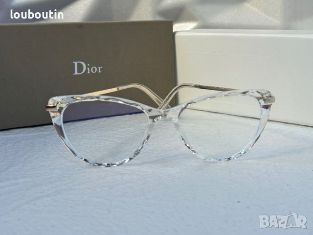 Dior диамант очила за компютър диоптрични рамки.прозрачни слънчеви, снимка 7 - Слънчеви и диоптрични очила - 45209214