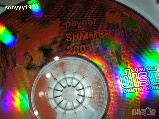 PAYNER SUMMER HIT 2003 CD 1105250834, снимка 10 - CD дискове - 50237962