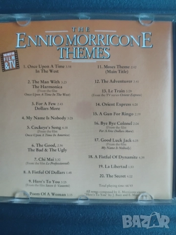London Starlight Orchestra – The Ennio Morricone Themes  - оригинален диск музика, снимка 2 - CD дискове - 52268309