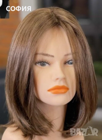 Тупета и Перуки от Естествена коса, снимка 12 - Аксесоари за коса - 39820173