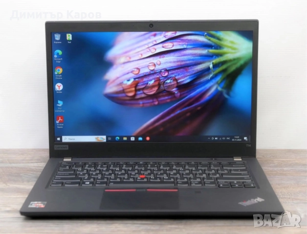 Lenovo ThinkPad T14 Gen2 Intel Core i7-1165G7, снимка 2 - Лаптопи за работа - 51885422