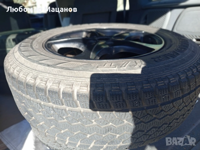 Продавам 4 бр. алуминиеви джанти със зимни гуми , снимка 8 - Гуми и джанти - 53241639