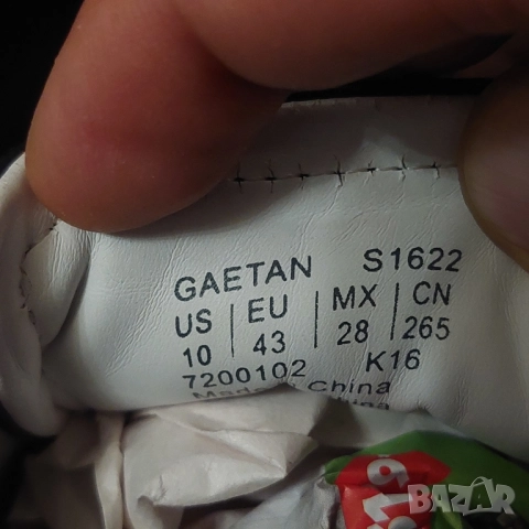 Calvin Klein номер 43 кожени сникърси / маратонки / обувки , снимка 7 - Маратонки - 51883768