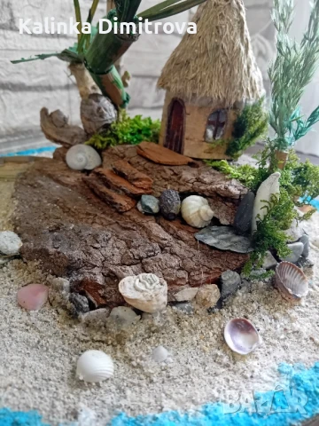 Островът-ръчно изработена декорация., снимка 5 - Други - 50591272