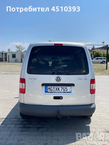 Volkswagen Caddy 1.9 TDI, снимка 3 - Автомобили и джипове - 53885013